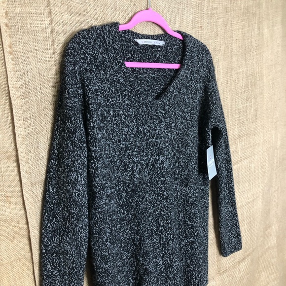 Athleta Northern Light Sweater SZ M V-Neck Knit - Picture 3 of 8